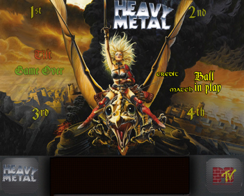 Heavy Metal: MTV Edition - Arcade - Marquee (null) - 1280x1024