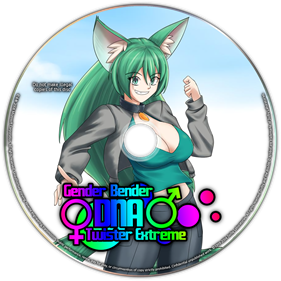 Gender Bender DNA Twister Extreme - Fanart - Disc (North America) - 1459x1458