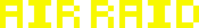 Air Raid - Clear Logo (null) - 840x120