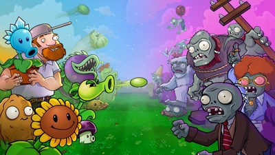 Plants vs. Zombies: Replanted - Fanart - Background (World) - 3840x2160