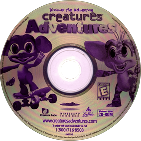 Creatures Adventures - Disc - 779x775