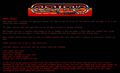 Berzerk - Arcade - Controls Information (null) - 1758x1080