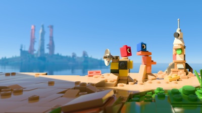 LEGO Voyagers - Fanart - Background (World) - 3840x2160