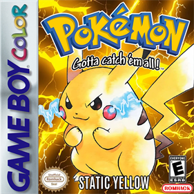 Pokémon: Static Yellow - Box - Front (World) - 600x600