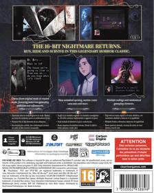 Clock Tower Rewind  - Box - Back (Europe) - 676x848