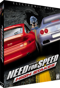 Need for Speed: High Stakes - Box - 3D (North America) - 1306x1907