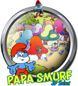 Papa Smurf - Fanart - Cart - Front (null) - 888x988