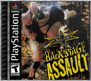 WCW Backstage Assault - Box - Front - Reconstructed (North America) - 687x617