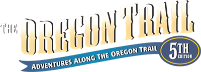 The Oregon Trail 5th Edition: Adventures Along the Oregon Trail - Clear Logo (United States) - 400x144