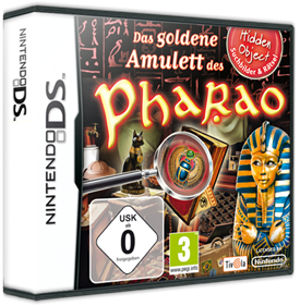 Das Goldene Amulett des Pharao - Box - 3D (null) - 587x598