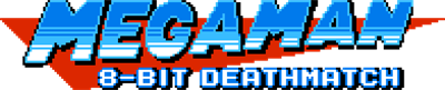 Mega Man 8-bit Deathmatch - Clear Logo (null) - 392x80