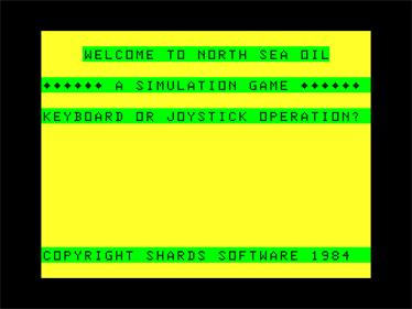 North Sea Oil - Screenshot - Game Title (null) - 640x480