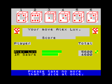 Dix Mille - Screenshot - Gameplay (Europe) - 640x480