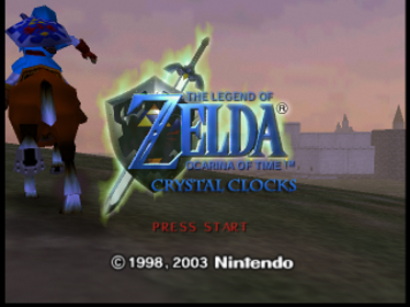 The Legend of Zelda: Crystal Clocks - Screenshot - Game Title (World) - 320x240