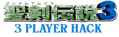 Seiken Densetsu 3 3-Player Hack - Clear Logo (null) - 808x255