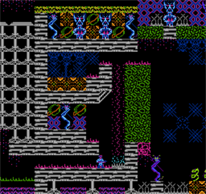 Assault!! On Planet Beezlbub - Screenshot - Gameplay (World) - 256x240
