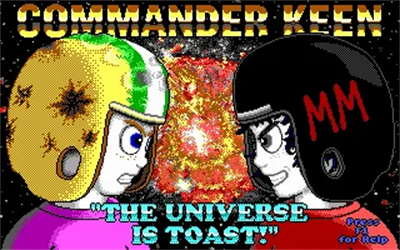 Commander Keen 9: Battle of the Brains - Screenshot - Game Title (null) - 320x200