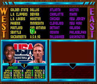 NBA Jam Tournament Edition: Double Z Mod - Screenshot - Game Select (null) - 256x224