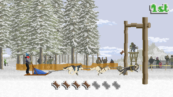 Illustration of Dog Sled Saga