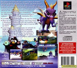 Spyro 3.5 Return to the Forgotten Realms - Box - Back (United States) - 475x423