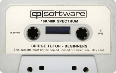 Bridge Tutor Beginners - Cart - Front (Europe) - 923x580