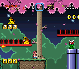 Super Mario World: Adventure in Forest Land - Screenshot - Gameplay (null) - 256x224
