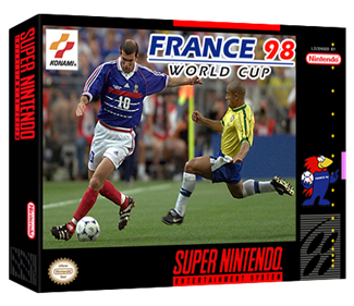 World Cup France 98 - Box - 3D (World) - 435x375