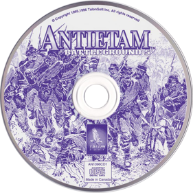 Battleground 5: Antietam - Disc (null) - 800x800