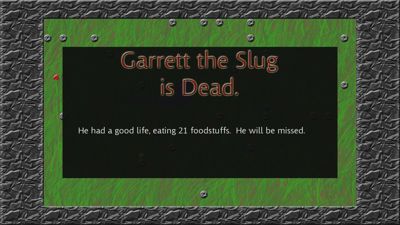 Garrett the Slug - Screenshot - Game Over (World) - 1200x675