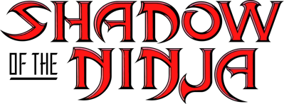 Shadow of the Ninja - Clear Logo (null) - 1089x401