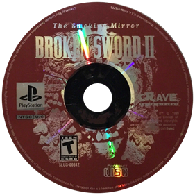 Broken Sword II: The Smoking Mirror - Disc - 600x600