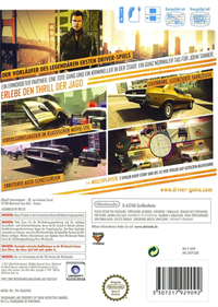 Driver: San Francisco - Box - Back (Germany) - 486x680