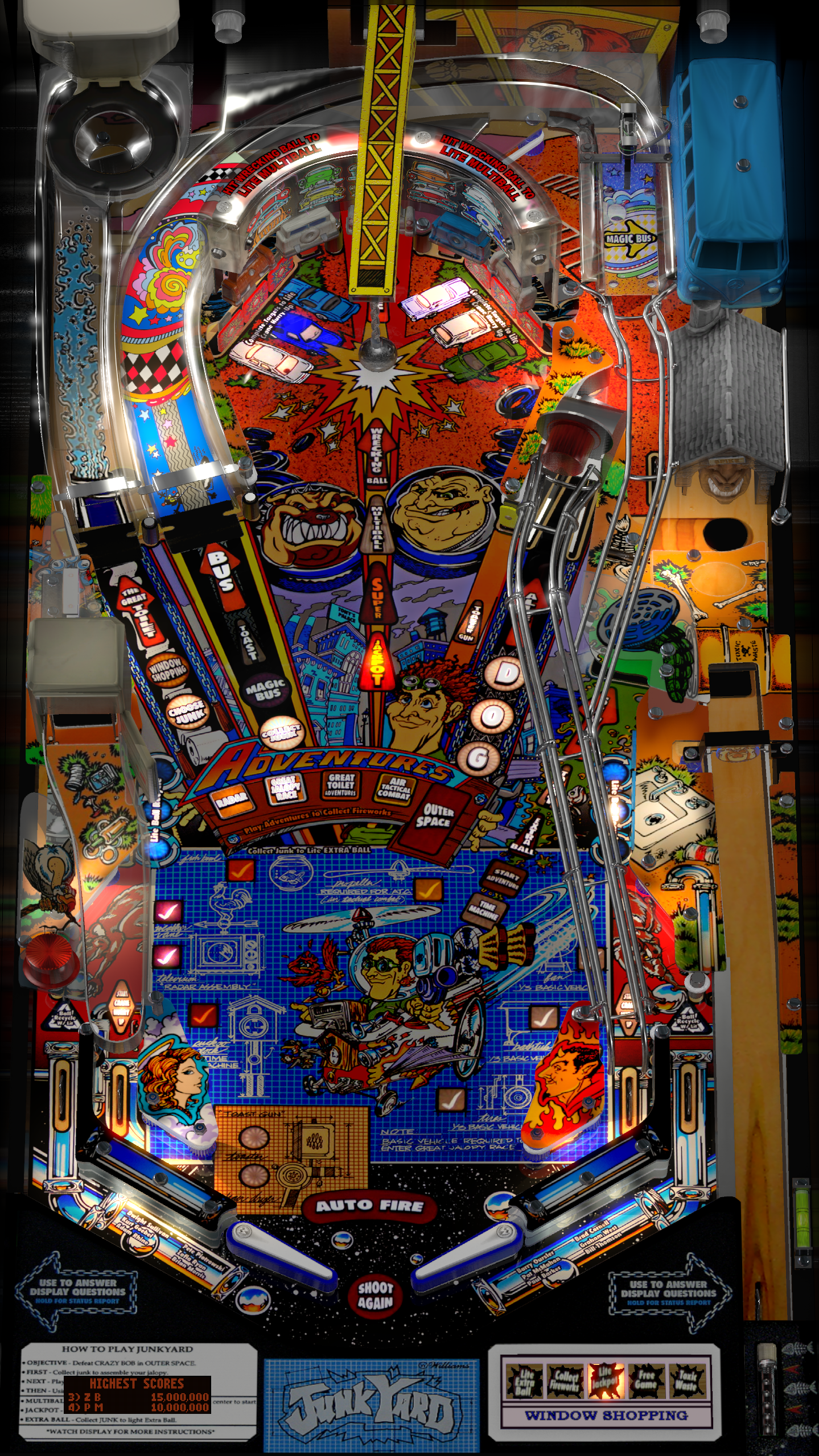 Illustration of Junk Yard