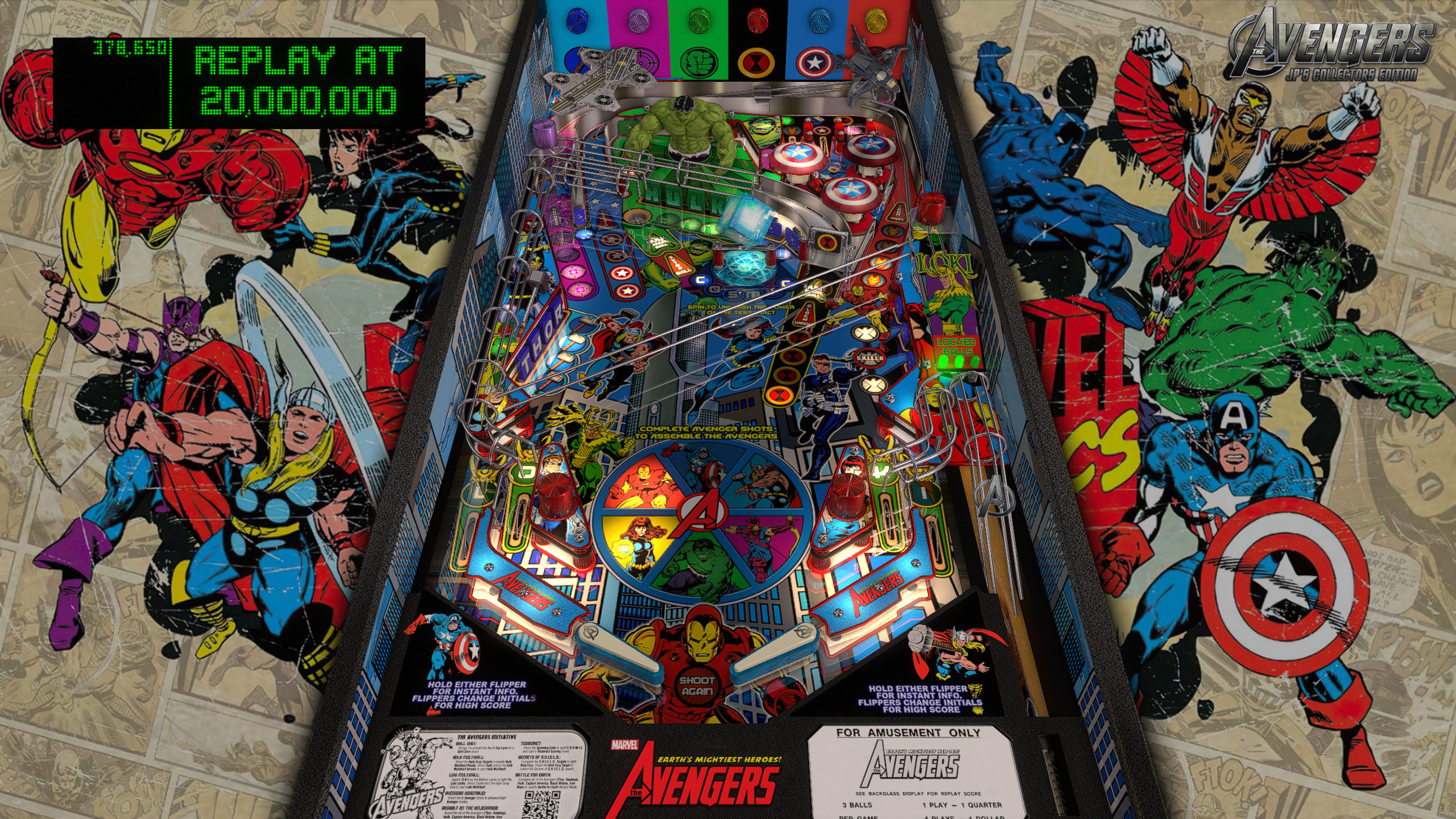 Illustration of The Avengers: JP's Collectors Edition