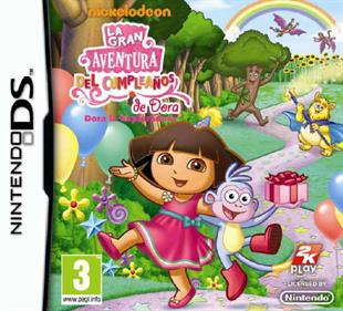 Dora the Explorer: Dora's Big Birthday Adventure - Box - Front (Spain) - 613x555