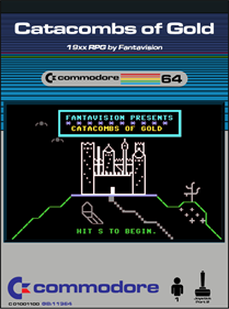 Catacombs of Gold - Fanart - Box - Front (null) - 720x968
