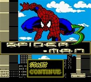 Spider-Man 3: Movie Version - Screenshot - Game Title (null) - 160x144