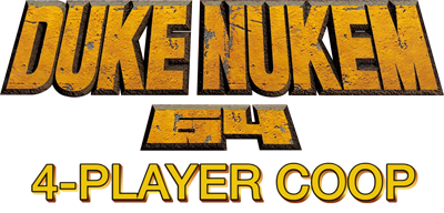 Duke Nukem 64: 4-Player Coop - Clear Logo (null) - 1068x515