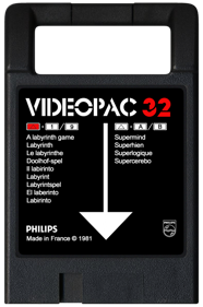 Labyrinth / Supermind - Cart - Front (Europe) - 464x700