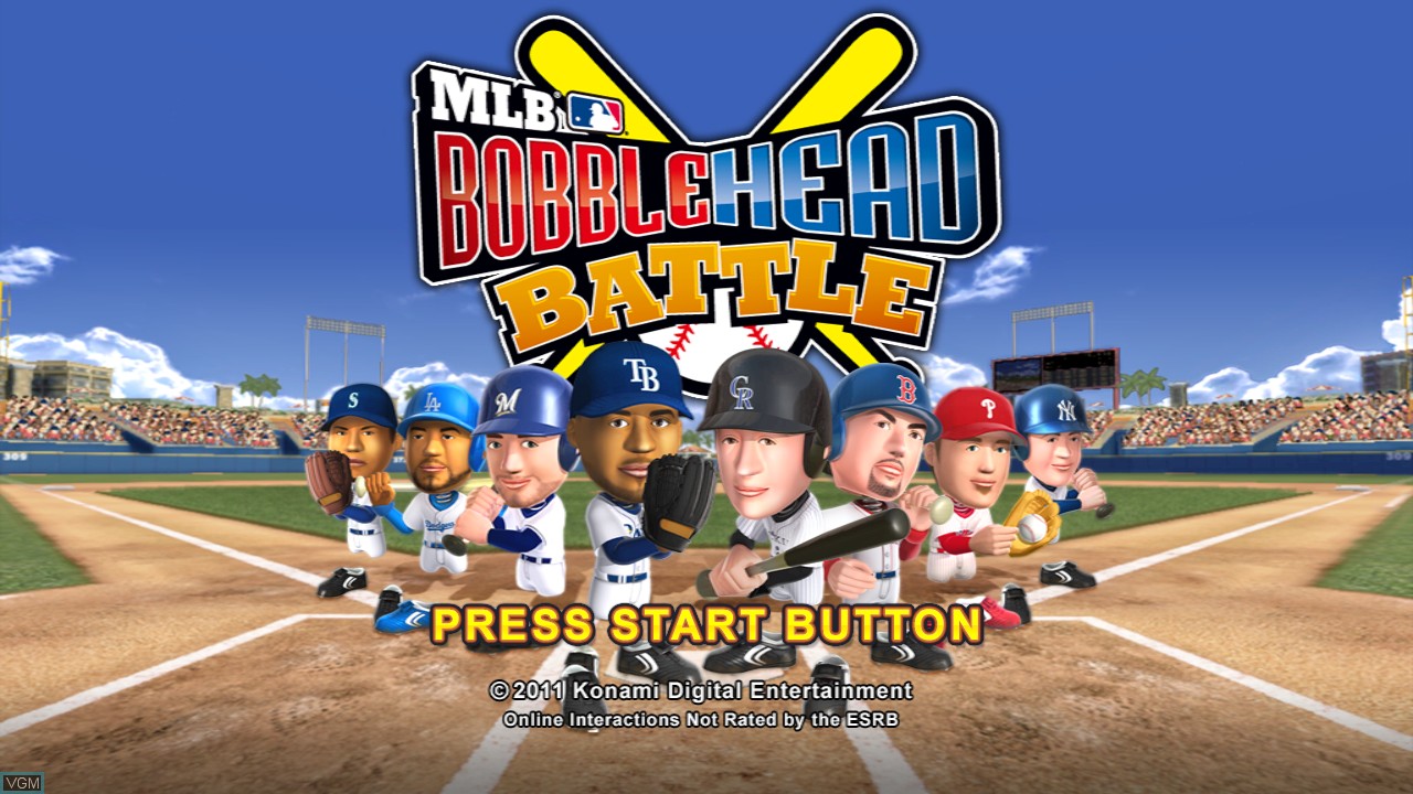 Illustration of MLB Bobblehead Battle