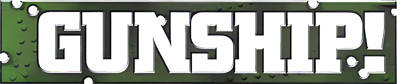Gunship! - Clear Logo (North America) - 400x84