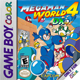 Mega Man World 4 DX - Box - Front (World) - 894x894