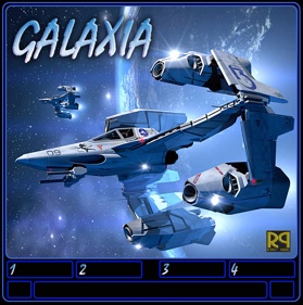 Galaxia (Roney Pinball) - Arcade - Marquee (World) - 4073x4096