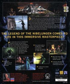 Ring: The Legend of the Nibelungen - Box - Back (North America) - 666x800