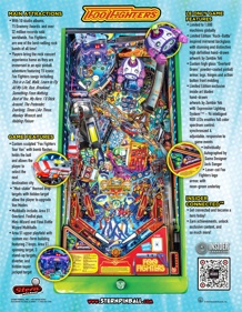 Foo Fighters - Advertisement Flyer - Back (World) - 3200x4120