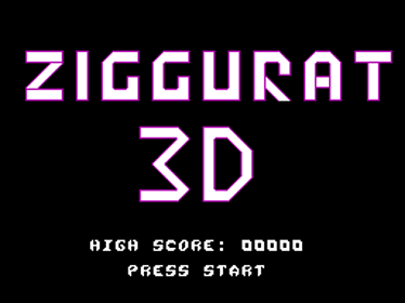 Ziggurat 3D - Screenshot - Game Title (World) - 256x192