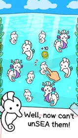 Seahorse Evolution: Sea Mutant - Screenshot - Gameplay (World) - 169x300