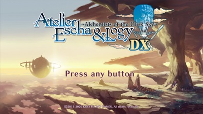 Atelier Escha & Logy: Alchemists of the Dusk Sky DX - Screenshot - Game Title (North America) - 1920x1080