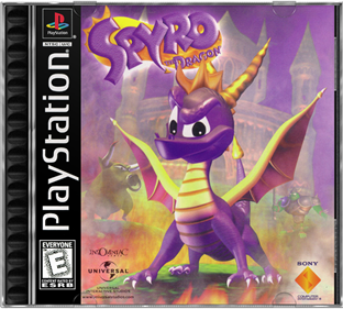 Spyro the Dragon - Box - Front - Reconstructed (North America) - 687x617