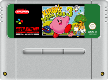 Kirby's Dream Land 3 - Cart - Front (Europe) - 1435x1060